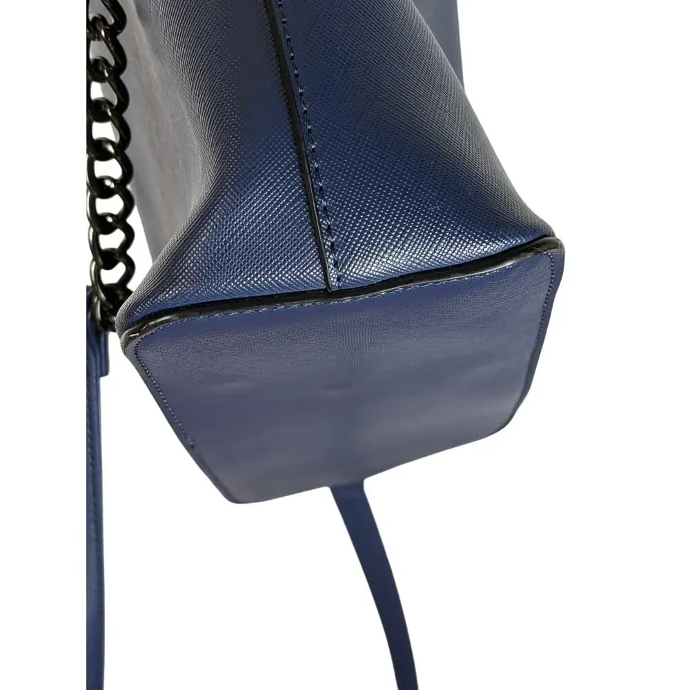 Steve Madden Cindy Navy Dome Crossbody Bag